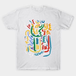 African Graffiti Life Energy of Dreams T-Shirt